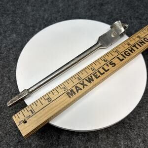 Lakeside Spade Drill Bit Vintage Woodworking Tool USA Mid Century